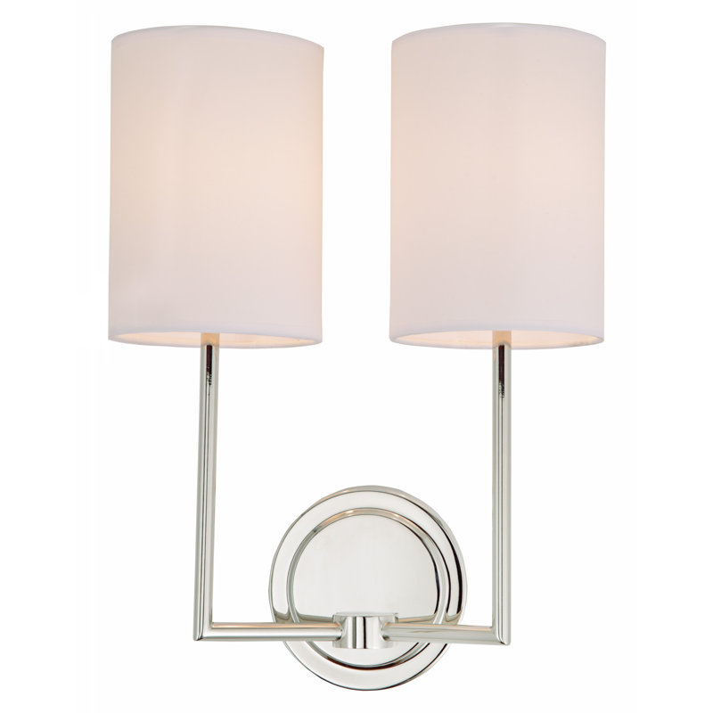 Appy Armed Sconce, Polished Nickel