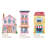Pink Cityscape Wall Decal