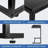 27'' H x 14'' W Laptop Cart