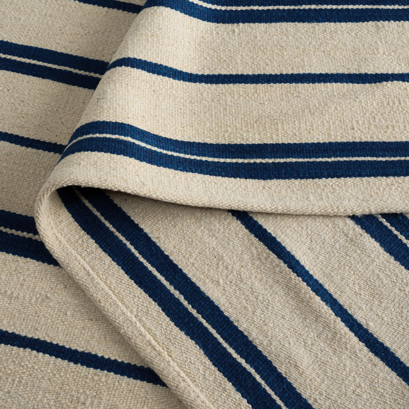 Ralph Lauren Sagaponeck Stripe Wool Striped Rug, Rectangle 10' x 14'