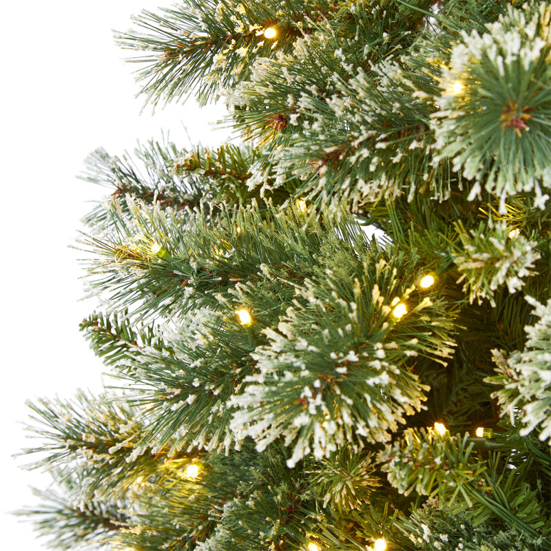 Lighted Artificial Christmas Tree, 5' H