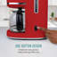 Cafetière 10 tasses Nostalgia Classic Retro, rouge-123034389