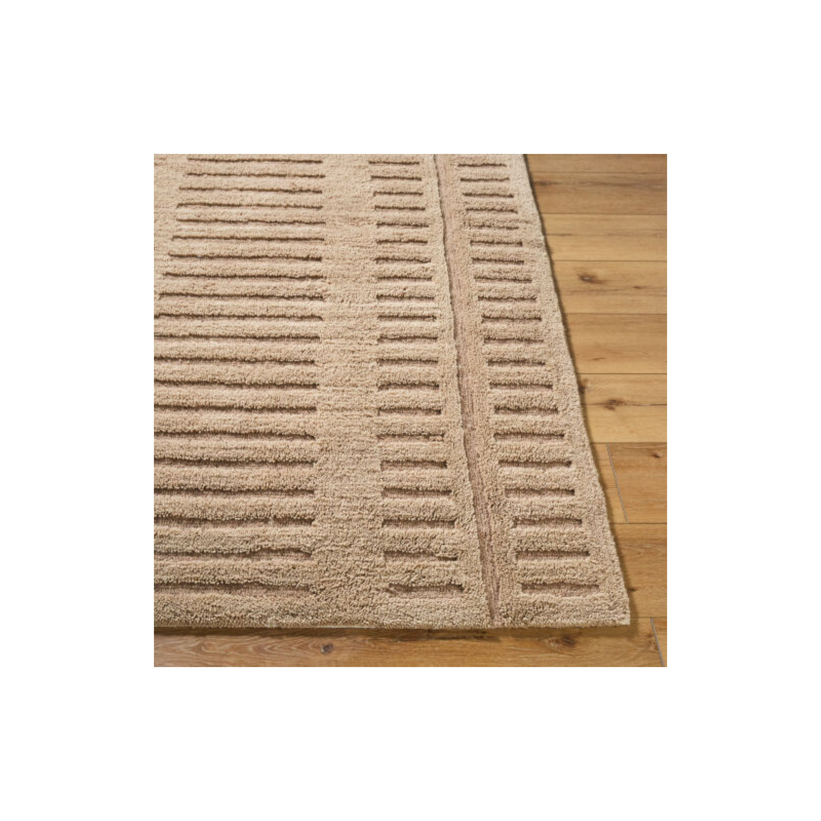 Finlea Machine Washable Hand Tufted Area Rug, Rectangle 8' x 10'