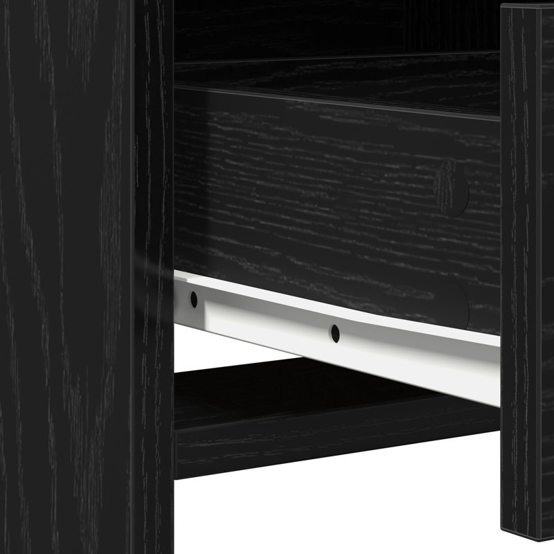 40cm Sideboard, Black Oak
