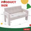 Fauteuil double moderne avec revêtement en chenille, canapé compact pour le salon et la chambre à coucher-2096943317