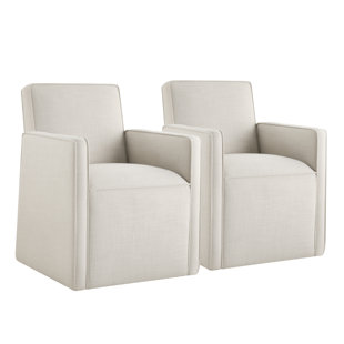 Henley Caster Wheel Dining Armchair