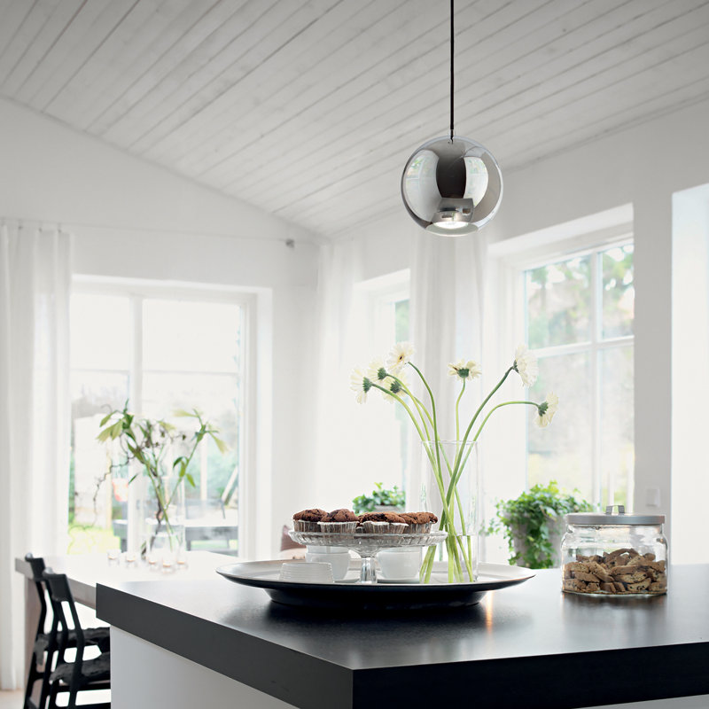 1 - Light Glass Single Pendant