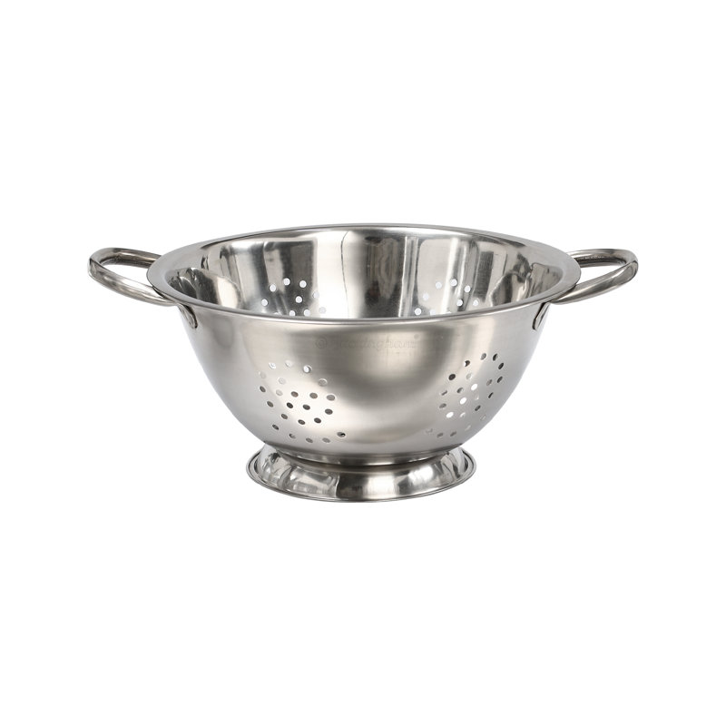 Buckingham Stainless Steel Deep Colander Strainer, 24 cm 