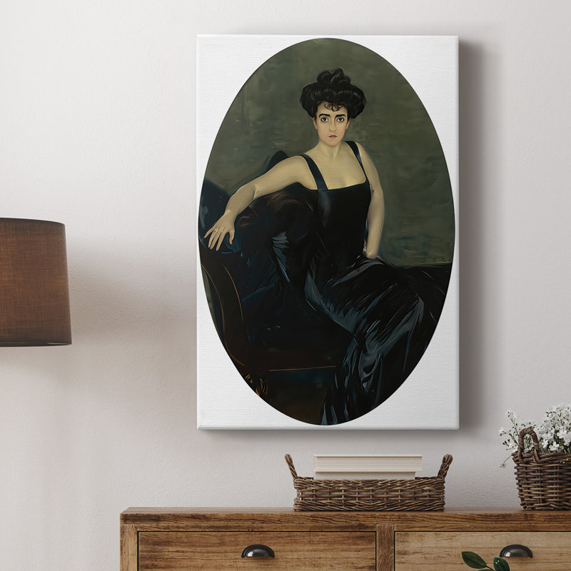 Portrait de madame Esperanza Conill de Zanetti, 12 x 18