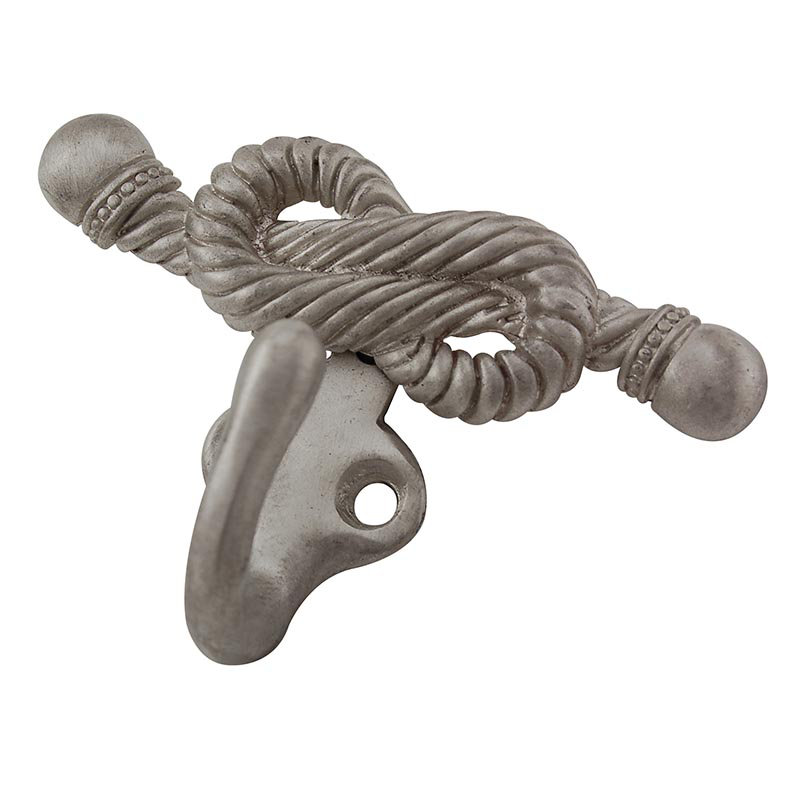 Equestre Wall Hook, Satin Nickel