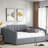 Charnley Upholstered Linen Daybed-1633508298-1633508299