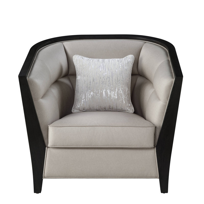 Fauteuil demi-tonneau de 37 po de largeur