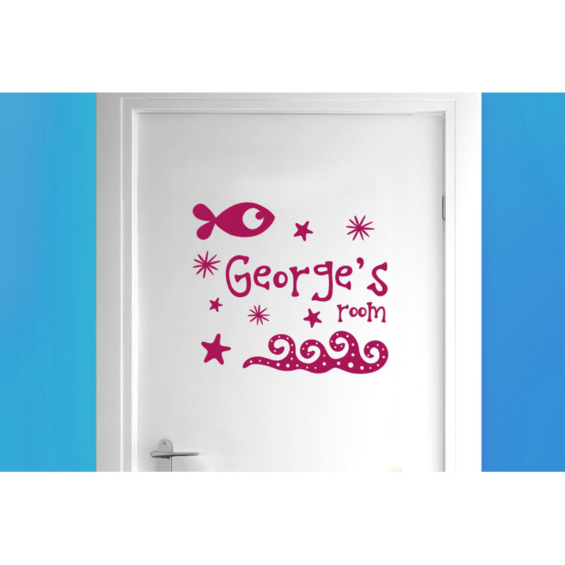 Nautical & Beach Wall Decal, Violet