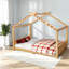 Lits en bois Montessori, structure durable, naturel pour salle de jeux pour enfants