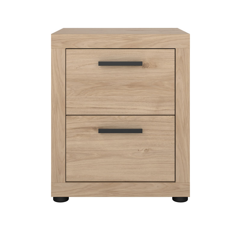 Rorry 2 Drawer Nightstand