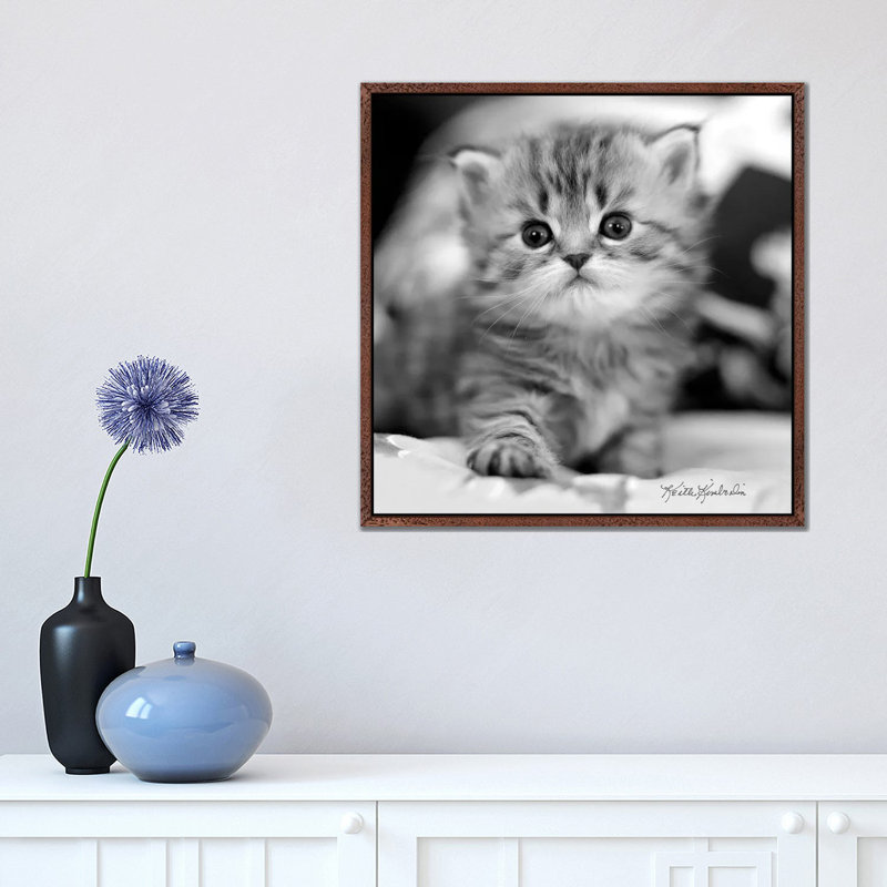 Mine by Keith Kimberlin - Print on Canvas, Classic Brown Wood Framed, 45.72 cm H x 45.72 cm W
