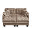 Canapé en forme de U en chenille avec 4 coussins, repose-pieds mobile et garniture capitonnée matelassée à conception ergonomique, canapé à assise profonde facile à assembler pour le salon-134545873-134545877