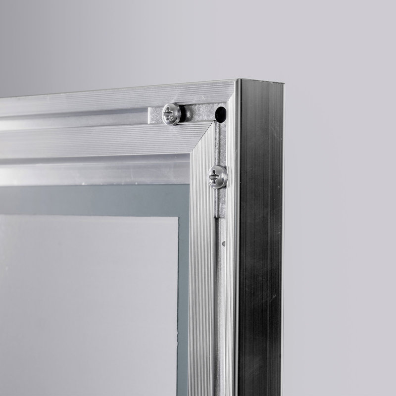 Gieneke Flat Wall Mirror, 70 H x 75 W
