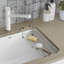 Plateau de lavabo en acier inoxydable Liven