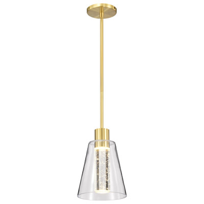 Abbondio - LED Pendant - K9 Bubble Crystal - 3000K CCT