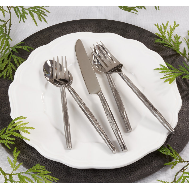Saro Stainless Steel Flatware Set