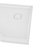 Streamline 38 in. x 38 in. Neo Angle PP Shower Base in Glossy White With Center Drain, Drain Included