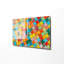 Superbe peinture murale en verre trempé 27,6 po x 39,4 po | 100% verre trempé, épaisseur: 0,16 pouce | Décoration élégante pour le salon ou le bureau, durable et facile à nettoyer, idée de cadeau parfaite-196755272