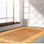 Tapis décoratif en laine de conception unique 9 pi 1 po x 12 pi noué à la main New Age Peshawar