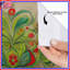 Floral Abstract Drawing Shower Curtains Extra Long-1226468586