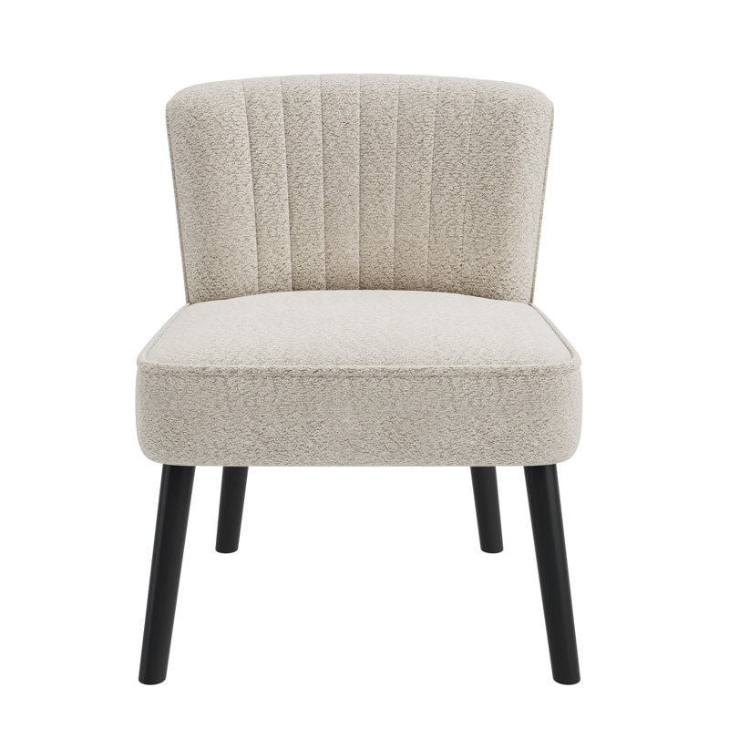 Chaise de chambre de bébé blanche - compacte et confortable pour les petites pièces élégantes avec pieds