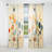 Beige Mid Century Minimalist Masterpiece - Minimalism Curtain - Velvet Room Darkening - 1 Panel-107832219