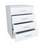 Carrigan 55cm W Manufactured Wood Bedside Table