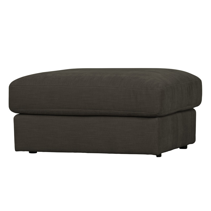 Family Stool Woven Fabric Anthracite, Anthracite