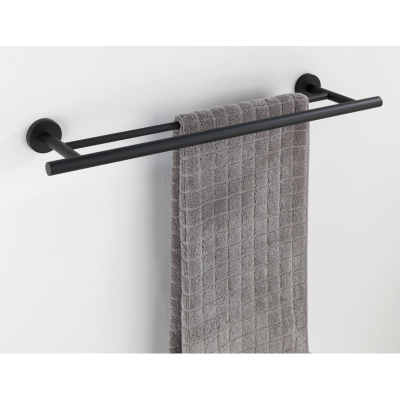 Bosio 60cm 2 Wall Towel Bar
