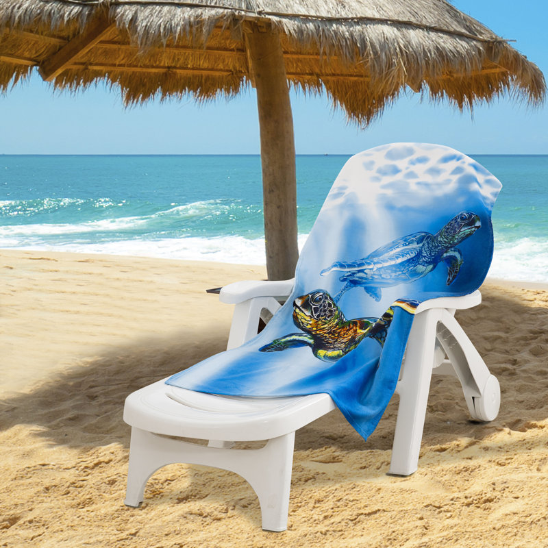 Serviette de plage 30 pi x 60 po Sea Turtle Swim