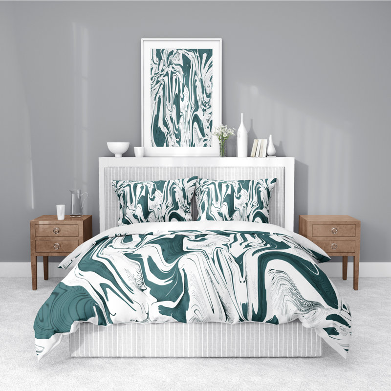 Polyester Duvet Cover, Twin Duvet Cover + 1 Standard Sham