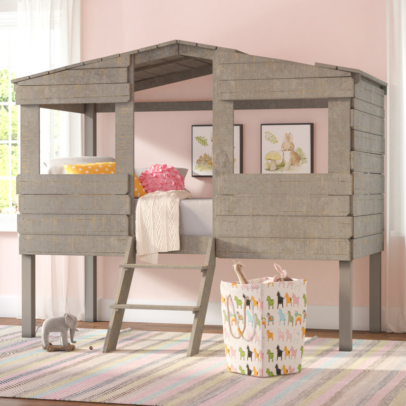 Korbin Kids Twin Loft Bed, Standalone