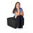 Upholstered Pie Ottoman 12" Height-101545355
