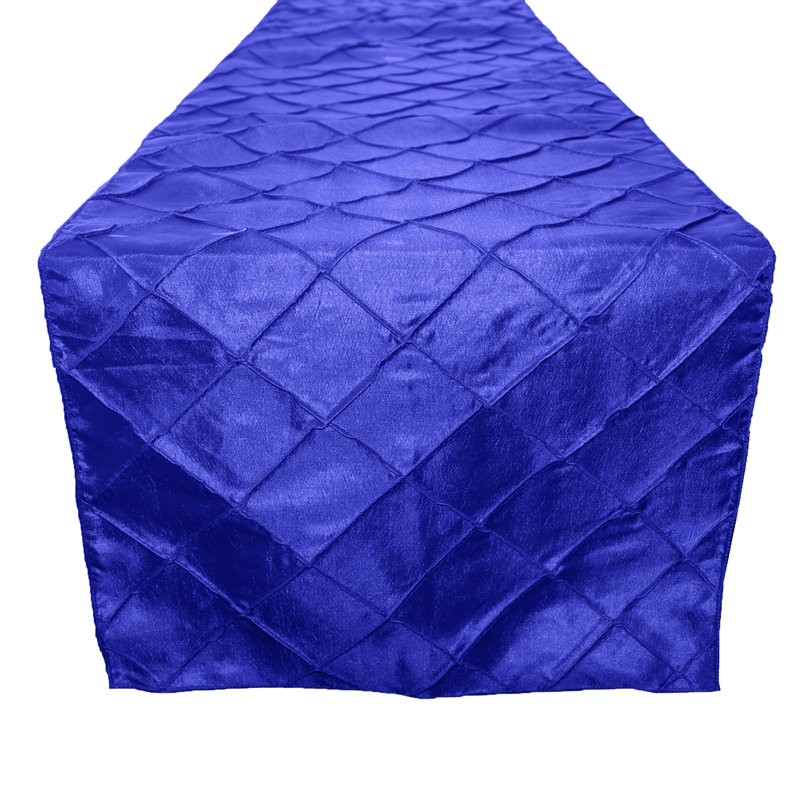 Solid Color Table Runner, 90" x 12", Silver
