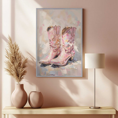 Cowboy Essentials in Pink I Print