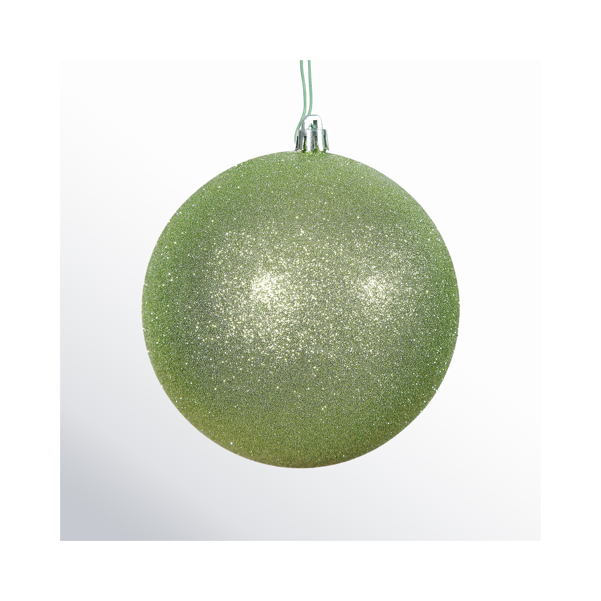 Holiday Décor Ball Ornament, Celadon, 2.75" H x 2.75" W x 2.75" D
