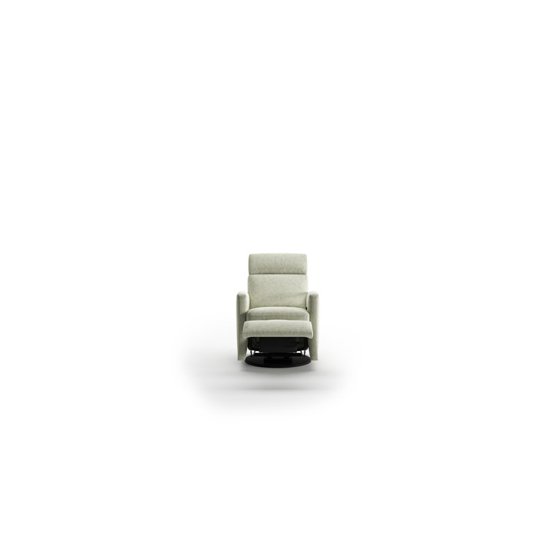 Track Recliner - Manual, Light Gray