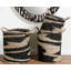 Ensemble de 3 paniers ronds en osier / rotin