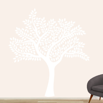 Décalcomanie murale arbre d’ombre