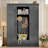 85.2''H 3-In-1 Hall Tree With Bench And Drawer, Modern Entryway Bench With 3 Hooks And Adjustable Shelves, Farmhouse Mudroom Entryway Coat Rack With Multiple Storage Space For Hallway, Entryway, Living Room, Black-114295590