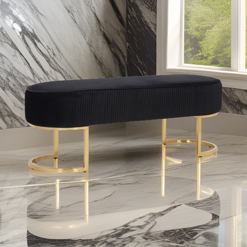 Banc de velours, Noir