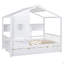 Lit double en bois avec lit gigogne-2067261343
