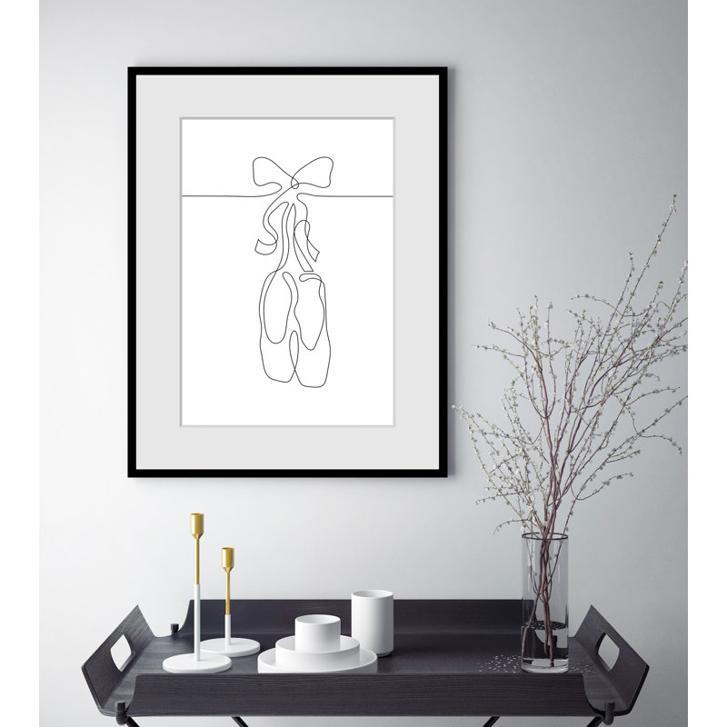 Ballet Shoes - Single Picture Frame Print