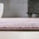 Bertrice Minimalist Diamond Trellis Rose/White Rug