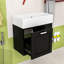 Meuble-lavabo moderne flottant avec lavabo facile d'entretien-1067031392